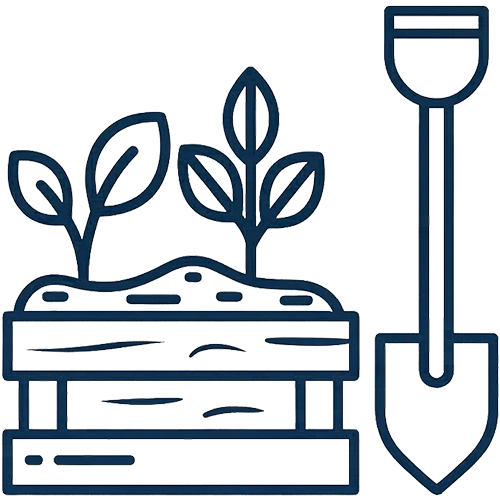 Ikona VYVÝŠENÉ ZÁHONY.