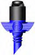 Aquila Jet Sprays 90° Black Cap/Blue Base/dostrek2m/1bar - Foto0