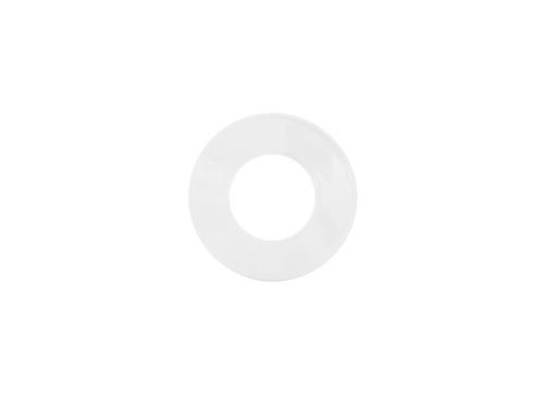 DURATECH rámik na svetlo Adagio / Spectra 50 mm , biely , betón - keramika