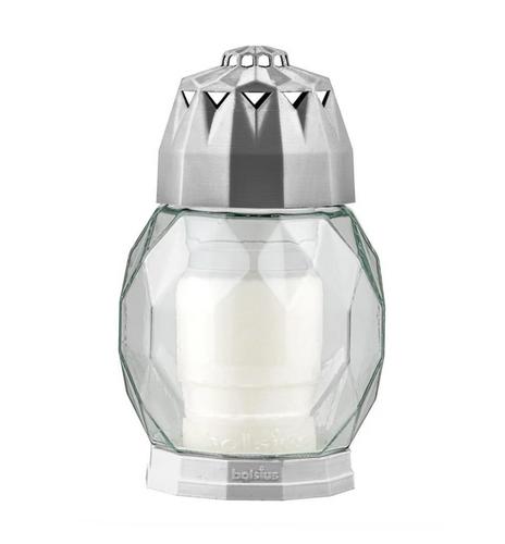 Kahanec s vložkou Diamant biela-strieborná