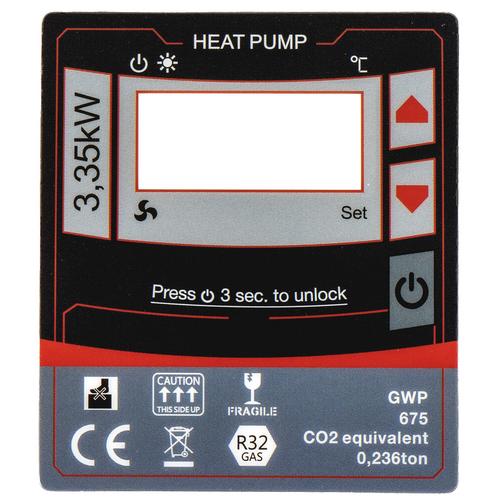 DURATECH náhradná fólia displaja HotSplash 3,35 kW