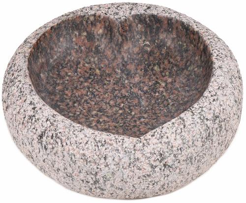 Kamenné napájadlo Srdce, D25 cm