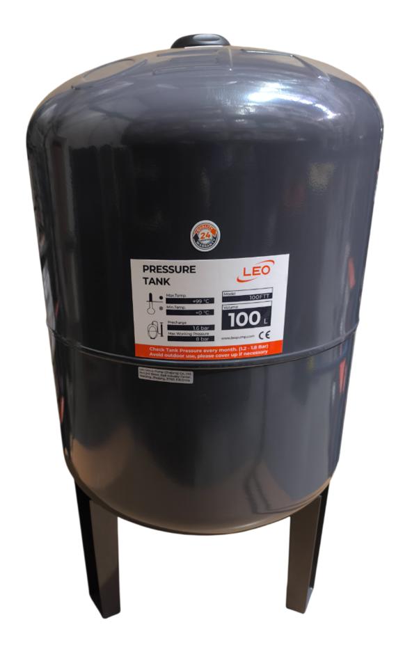 Tlaková nádoba stojatá LEO 100FTT, 100l